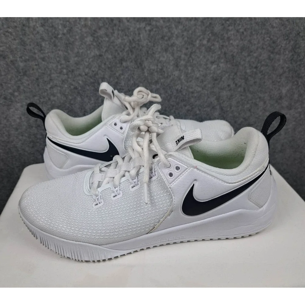 Nike Shoes Womens 10‎ Air Zoom HyperAce 2 Volleyball Sneakers AA0286-100 White